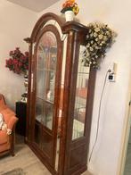 Elegante Italiaanse vitrinekast, Huis en Inrichting, Kasten | Vitrinekasten, Ophalen, Gebruikt, 50 tot 100 cm, Glas