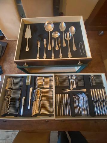 12 persoons cassette Christofle Albi, 158 delen, igst! beschikbaar voor biedingen