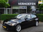 BMW 1-serie 116d High Executive - AUTOMAAT - STOEL VERW - CR, Auto's, BMW, Euro 5, Zwart, 4 cilinders, 116 pk