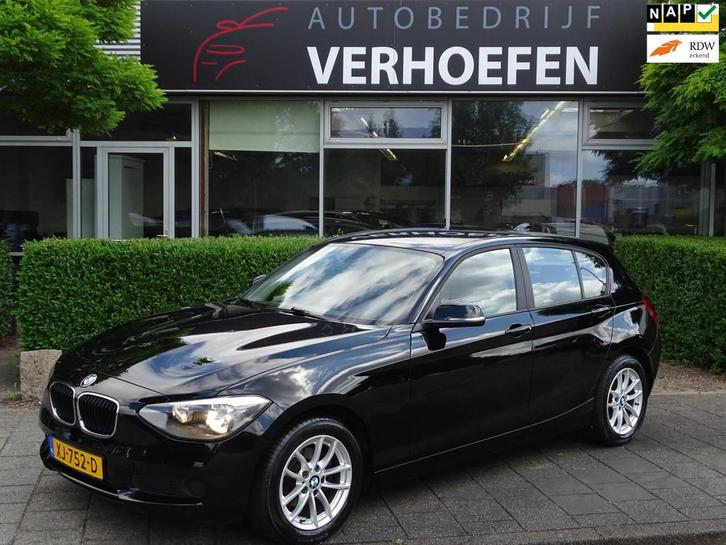 BMW 1-serie 116d High Executive - AUTOMAAT - STOEL VERW - CR, Auto's, BMW, Bedrijf, Te koop, 1-Serie, ABS, Airbags, Airconditioning