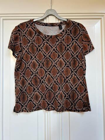 Scotch & Soda shirt bruin-zwart maat XL beschikbaar voor biedingen