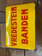 Vredestein Emaille bord (Nr: 1926), Verzamelen, Ophalen, Zo goed als nieuw, Reclamebord