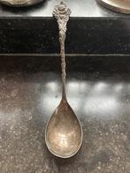 Zilpa Serveerlepel Roos Madeliefjes 21cm verzilverd, Antiek en Kunst, Ophalen of Verzenden
