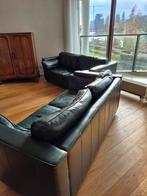 Groene 2 x 2 zits bank, Huis en Inrichting, Ophalen