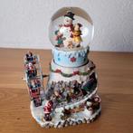 Goodwill sneeuwbol met muziek en spinnend vroilijk rad 20 cm, Ophalen of Verzenden, Zo goed als nieuw