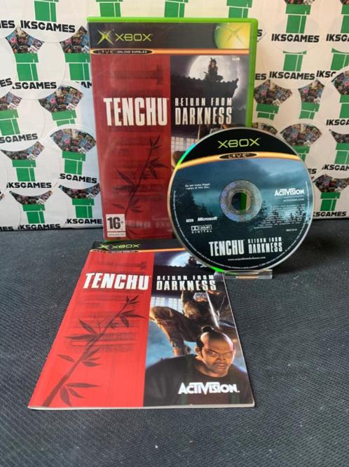 Tenchu Return from Darkness - Xbox - Iksgames - Kerst Sale, Spelcomputers en Games, Games | Xbox Original, Zo goed als nieuw, Avontuur en Actie