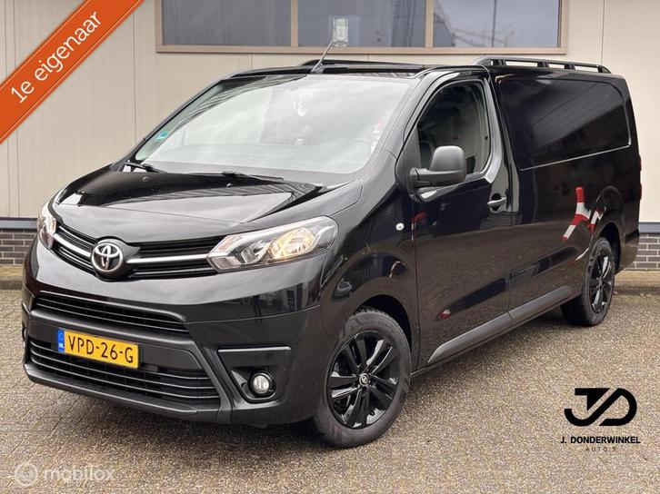 Toyota ProAce Worker 2.0 L3 BlackLine 1e eig Dealer O.H., Auto's, Bestelauto's, Bedrijf, Te koop, ABS, Airbags, Airconditioning