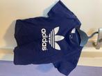 Adidas babyshirt blauw maat 80, Kinderen en Baby's, Babykleding | Maat 80, Ophalen of Verzenden, Gebruikt, Jongetje, Shirtje of Longsleeve