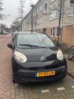 Citroën C1 1.0 3-DRS 2008 Zwart, Auto's, Voorwielaandrijving, USB, 4 stoelen, C1