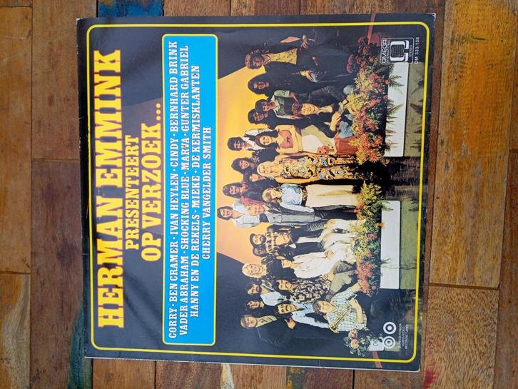 Herman Emmink - Op Verzoek LP, Cd's en Dvd's, Vinyl | Pop, Gebruikt, 1960 tot 1980, 12 inch, Ophalen of Verzenden