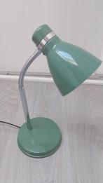 Groene Bureaulamp, Huis en Inrichting, Lampen | Tafellampen, Gebruikt, Ophalen of Verzenden, Metaal, Minder dan 50 cm
