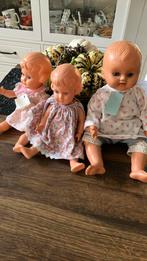 3 leuke oude vintage poppen 2 van wildebras, Ophalen of Verzenden, Gebruikt