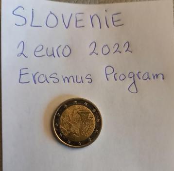 Slovenië 2 euro 2022 Erasmus  beschikbaar voor biedingen