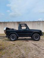 Mercedes-Benz G 230 cabrio GE230, Auto's, 4 cilinders, Zwart, Handgeschakeld, Particulier