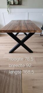 industrieele tafel, Ophalen, 50 tot 100 cm, Zo goed als nieuw, Vijf personen of meer