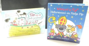 2 SINTERKLAAS BOEKJES SINTERWOEZEL EN PIETJE PIP EN TIM beschikbaar voor biedingen