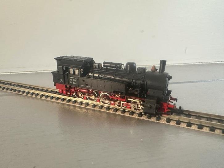 Fleischmann Piccolo 7094 Stoomlocomotief - zo goed ala nieuw, Hobby en Vrije tijd, Modeltreinen | N-Spoor, Gebruikt, Locomotief
