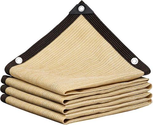 Schaduwdoek 2 x 3 meter  (beige), Tuin en Terras, Schaduwdoeken, Nieuw, Verzenden