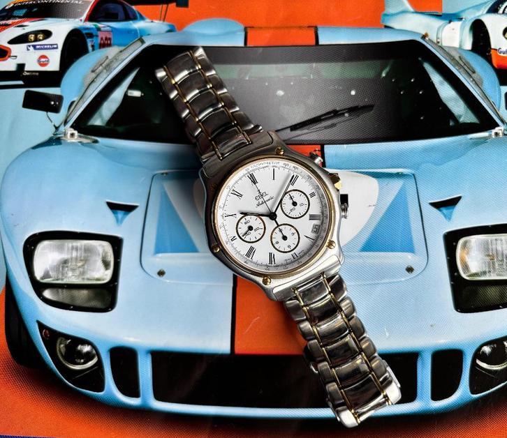 Ebel 1911 El Primero Chrono ref.1134901, Sieraden, Tassen en Uiterlijk, Horloges | Heren, Gebruikt, Polshorloge, Overige merken