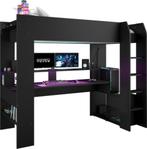 Supermooie hoogslaper gaming-bed + bureau + USB-aansluiting, Kinderen en Baby's, Kinderkamer | Stapelbedden en Hoogslapers, Ophalen
