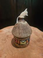 Decoratief Afrikaans huisje van keramiek, Antiek en Kunst, Ophalen of Verzenden