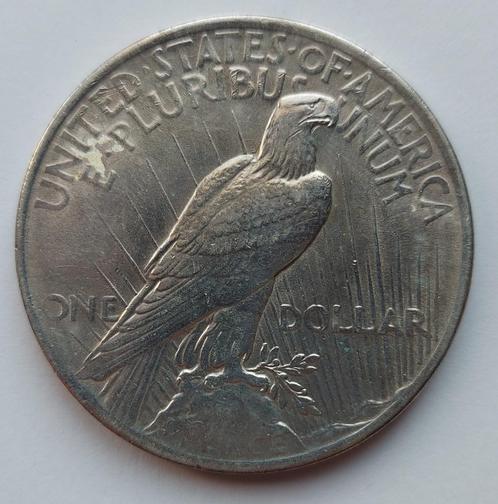 USA Peace Dollar 1923 P zilver, Postzegels en Munten, Munten | Amerika, Losse munt, Noord-Amerika, Zilver, Ophalen of Verzenden