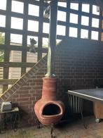 Mexicaanse terracotta tuinhaard met luxe RVS verlengpijp, Tuin en Terras, Tuinhaarden, Ophalen, Nieuw