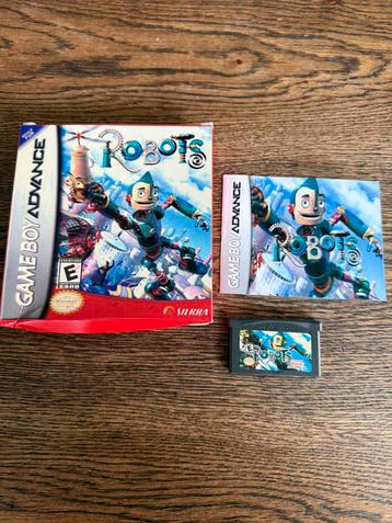 Gameboy Advance spel Robots beschikbaar voor biedingen