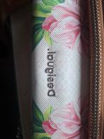 Mooie Desigual tas met pailletten en bloemen, Ophalen of Verzenden, Zo goed als nieuw, Roze, Handtas