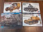 4 bouwdozen militair., Gebruikt, Tank, 1:32 tot 1:50, Ophalen of Verzenden