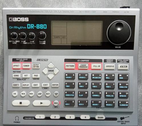 Boss DR-880 Dr. Rhythm Drumcomputer, Muziek en Instrumenten, Drumcomputers, Gebruikt, Boss, Ophalen of Verzenden