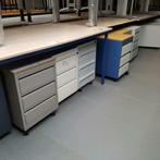 Diverse hoge metalen stalen ladekasten met hangmappenlade, Huis en Inrichting, Kasten | Ladekasten, 5 laden of meer, Ophalen of Verzenden