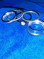 Set van Ringen - 18,5 mm, 18 tot 19, IJzer of Staal, Ophalen of Verzenden, Zo goed als nieuw