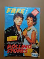 FREE magazine Rolling Stones Tour 1990, Ophalen of Verzenden, Gelezen, Muziek, Film of Tv