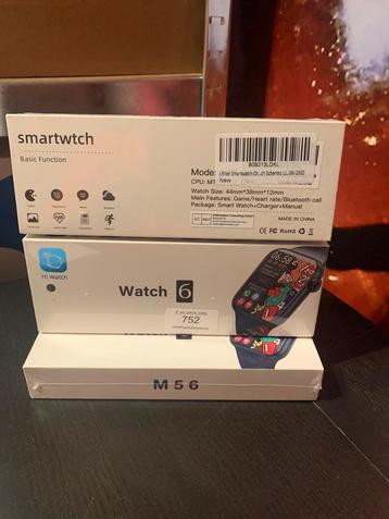 Nieuwe smartwatch sporthorloge M56 Watch6 beschikbaar voor biedingen