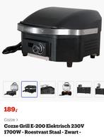 Cozze BBQ Grill E-200 Elektrisch - Nieuwstaat, Ophalen of Verzenden, Zo goed als nieuw
