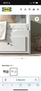 HEMNES Bedbank IKEA, Ophalen, Gebruikt, Wit, Tweepersoons