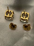 Diamanten oorstekers, Sieraden, Tassen en Uiterlijk, Oorbellen, Ophalen of Verzenden, Nieuw, Goud