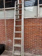 Altrex 3x10 treden met wielen, Doe-het-zelf en Verbouw, Ladders en Trappen, Ophalen, Gebruikt, Ladder, Opvouwbaar of Inschuifbaar