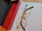 Cartier bril rond goudkleurig, Overige merken, Gebruikt, Overige kleuren, Ophalen of Verzenden