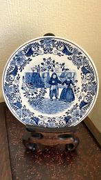 Delfts blauw achtig wandbord, Antiek en Kunst, Antiek | Wandborden en Tegels, Ophalen of Verzenden
