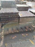 23 grindtegels afmeting 50x50 cm. Dikte 5 en 6 cm, Ophalen, Gebruikt, Beton, Terrastegels