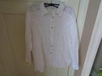 Marila linnen blouse:mt L, Kleding | Dames, Maat 38/40 (M), Wit, Ophalen of Verzenden, Zo goed als nieuw