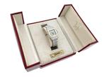 Santos de Cartier Galbee Lady Moonphase Cartier Box/Garantie, Staal, Polshorloge, Zo goed als nieuw, Goud