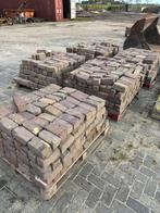 Oud gebakken keiformaat klinkers - 90m2, Tuin en Terras, Overige materialen, Gebruikt, Klinkers, Ophalen of Verzenden