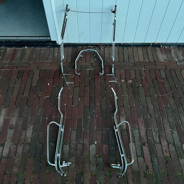 Skipper valbeugelset, Fietsen en Brommers, Brommeronderdelen | Scooters, Gebruikt, Piaggio, Overige typen, Ophalen of Verzenden