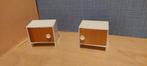 2 modella nachtkastjes 1 op 10? Poppenhuis, Ophalen of Verzenden, Gebruikt, Poppenhuis