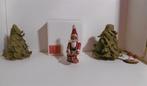 Oud houten Duits kerstmannetje speelgoed trommel poppenhuis, Diversen, Kerst, Verzenden