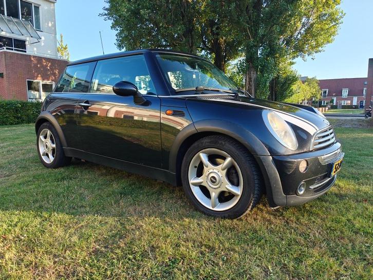Mini 1.6 16V Cooper 2005 Zwart, Auto's, Mini, Particulier, Cooper, ABS, Airbags, Airconditioning, Boordcomputer, Centrale vergrendeling
