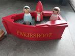Pakjesboot sinterklaas, sint en 2 pieten pegdolls, Diversen, Sinterklaas, Ophalen of Verzenden, Zo goed als nieuw
